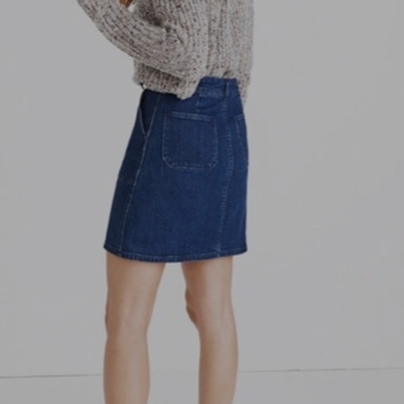 Madewell jean skirt - Picture 2 of 12
